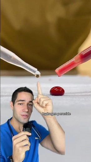 How does hydrogen peroxide work?