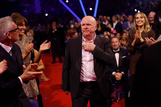 EastEnders' Steve McFadden left 'in tears' after winning NTA following 35 years on BBC soap