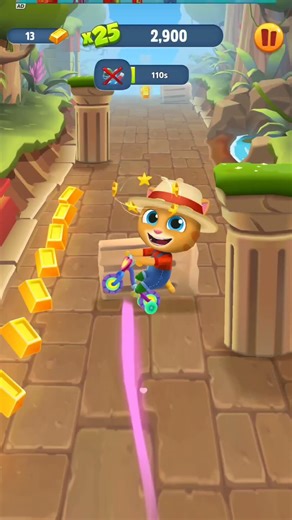 Talking Tom Hero Dash Vs Time Rush Vs Gold Run - Best Funny Falls & Fail Compilation Android #shorts