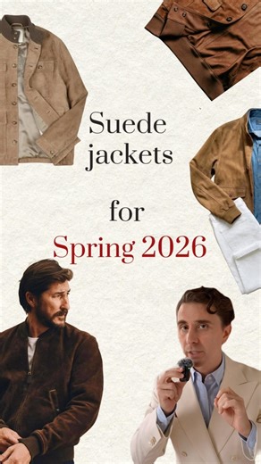9 incredible suede jackets that make every outfit look classy #mensstyle #mensfashion