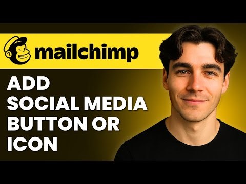 How To Add Custom Social Media Button Or Icon In Mailchimp (Tutorial 2026)