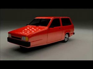 Robin Reliant 3D Model