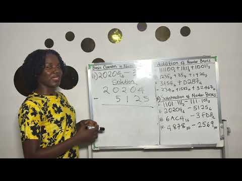Addition and subtraction of Number bases| Lesson 2