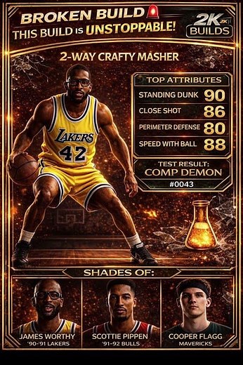 THIs BUILD IS UNSTOPPABLE #nba2k26 #2kbuilds #2k #MyPlayer #nba2k