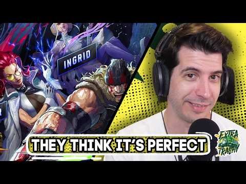 Is this the reason why the SF6 patches are small? | Extra Trashy