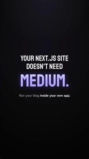 Add a Blog Editor to Your Next.js Site in 10 Minutes #shorts