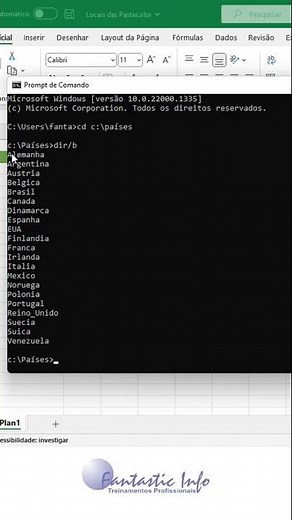 Como Copiar Nomes de Pastas do Windows para o Excel de Forma Rápida e Eficiente