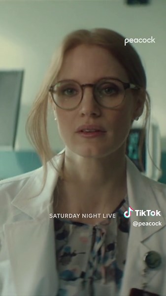 Streaming SNL with Jessica Chastain and Pete Davidson on Peacock