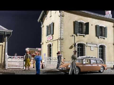 Journée à Saint-Sauves (réseau H0)