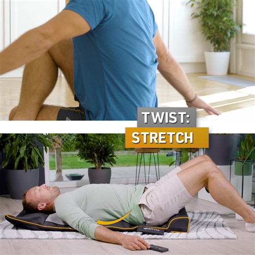 Mit der Belena Air Stretch Massagematte erlebst du wohltuende Dehnung und sanfte Massage für Schultern, Rücken und Nacken. 🌿💆‍♂️ 🧘‍♂️ Yoga-inspirierte Dehnungen für tiefe Entspannung 🌡️ Zuschaltbare Wärmefunktion für extra Komfort 🎒 Kompakt, tragbar und einfach zu verstauen Hol dir dein persönliches Wellness-Erlebnis direkt nach Hause! 🏡✨ | Mediashop TV