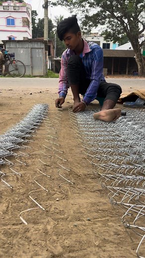 148K views · 521 reactions | Gi wire net making process #machine #machinerychannel #foryou #wireworks #fypシ | Rokon Bhai | Facebook