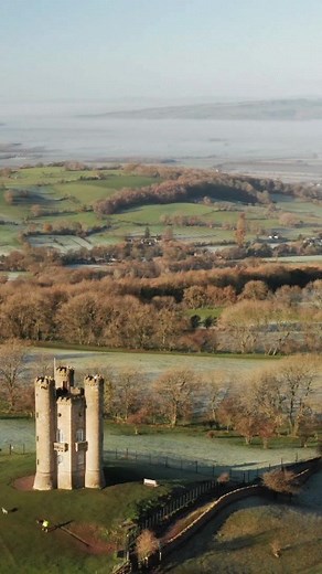Broadway Tower is an iconic landmark on top of the beautiful Cotswolds escarpment. Climb to the roof viewing platform, officially the highest point on the Cotswolds, to find breath-taking views spanning 16 counties and 62 miles in each direction. #cotswolds #england #visitengland #explore #travel #broadwaytower #landscape #reelsvideo | Exploring GB