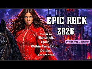 Epic Gothic Rock & Symphonic Metal 🔥 Powerful Female Vocals | Cinematic Music Mix