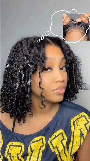 UNice 7x5 Bye-Bye Slip™ Pre Cut Lace Curly Texture Premium Hair Wig With Finger Coil Ends