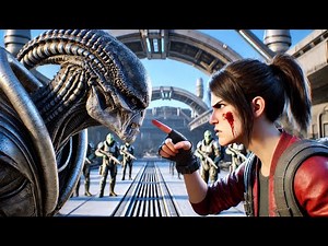 Alien Tried to Restrain Her — The Human Girl’s Slap Hit So Hard It Split His Jaw Ridge in One Strike