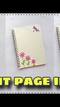 Front page ideas for projects || Easy and simple front page ideas ✨
