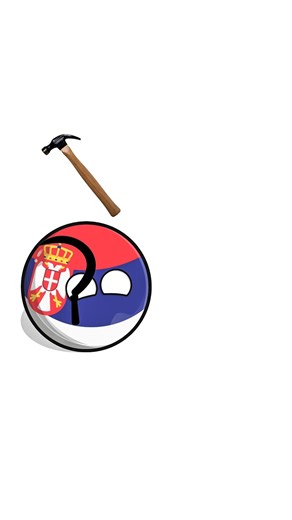 Countryballs Serbia's Nostalgic Past #shorts #countryballs #original #serbia #youtubeshorts