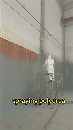 spraying polyurea#coating #Polyurea #wearresistant #polyureacoating #waterproof #Anti-corrosion