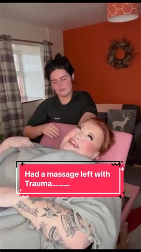Booked a massage left with trauma! Make sure you have your tenna lady’s on watching this!!! Because dear lord have mercy. Had a imaginary baby, that pain was worth it though afterwards 😂😂😂 #massage #viralvideo #traumatized #traumabond @Muscle Medication