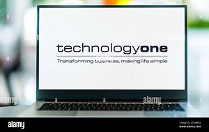 POZNAN, POL - DEC 8, 2021: Laptop computer displaying logo of TechnologyOne Limited is an Australian enterprise software company founded in 1987 Stock Photo - Alamy