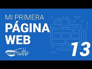 13.- Cómo crear una página web - Navegación