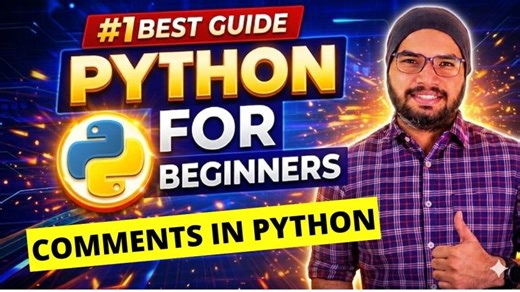 #14 Comments in Python | Single and Multi Line Comments | Python Tutorials For Beginners | Bakkappa N