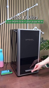 Découvrez l'xTool F2 Ultra - Une révolution technologique alliant double laser et design intelligent. ✅Premier Double Laser MOPA au Monde, Une Machine Polyvalente : • MOPA 60 W : Idéal pour le marquage métallique éclatant et la découpe profonde • Diode 40 W : Expert pour le bois, l'acrylique et bien plus ✅Maîtrisez Tous les Métaux Sans Effort : • Découpe précise • Marquage en couleur • Gravure profonde • Relief 3D ✅Performance Exceptionnelle : Vitesse record de 15 000 mm/s, leader sur le marché 