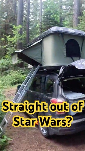 This campsite in the North Cascades felt right out of Star Wars #northcascades #washington#starwars