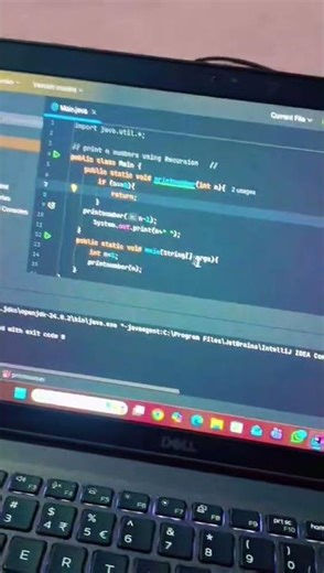 #Recursion in Java🫡🫡#