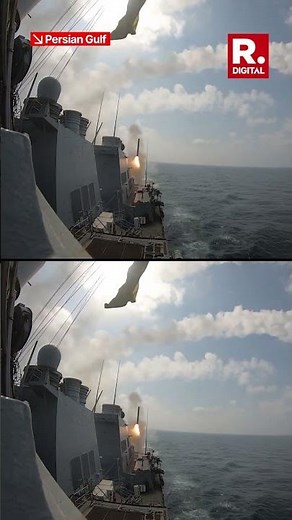 Dramatic Video Shows Launch Of Tomahawk Cruise Missiles From US Navy Destroyer
