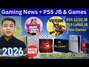 PS5 Alert ⚠️ January 2026 Big News + Cheapest PS5/PS4 Games Deal 🔥 | PS4 13.02 Modded News