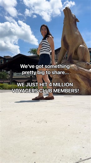 4 million Voyagers already know the perks are worth howling about, and we couldn’t be more grateful for all the memories made along the way! 🐺💙 Not a member yet? Voyagers Club is our free membership program where you earn points toward your stays from day one. Get special member pricing, early access, and exclusive deals! 🐾 Become a Voyager and get even more value every time you stay: http://ms.spr.ly/6186QPETA | Great Wolf Lodge