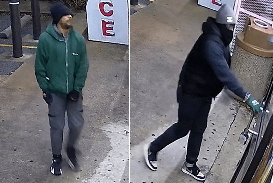 DC police searching for burglary suspects