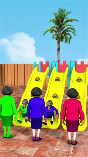 Rainbow Scary Teachers Sent Back Lil Rainbow Scary Teachers #gta #shorts