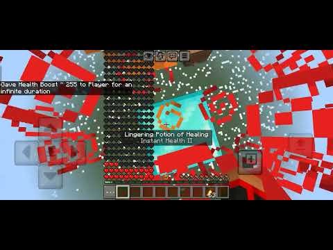 Minecraft Infinite Health Command! 😳🛡️” @Nitesh_gamerz_12 #minecraft #trending #funny #yt