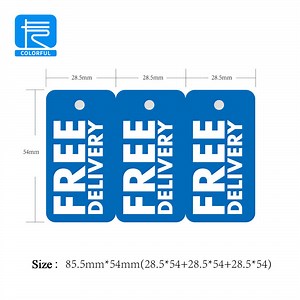 [Hot Item] Combo Keychain PVC Key Tags Plastic 3 in 1 Key Tag Card