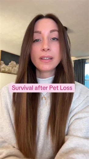 Pet loss makes life difficult for a while; it’s hard to see outside of the grief. Don’t put pressure on yourself to achieve and accomplish right now. This is a time for processing, for mourning, for rest. Surviving is more than enough right now and it doesn’t have to look good.🩵 #petloss #lossofapet #petlossgrief #griefjourney | Rainbow Bridge Raina