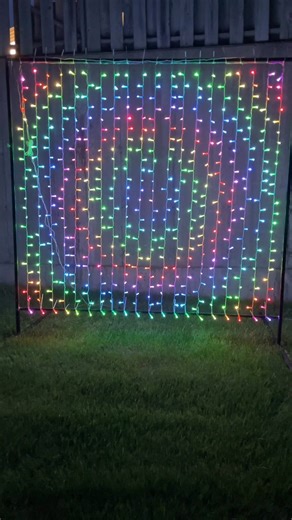 These Twinkly Pro branch-wrapped trees are absolute holiday magic — every limb wrapped with precision, every color dancing in perfect harmony. Programmed with flowing animations, app controlled, they turn any space into a majestic, technology-forward Christmas wonderland. From custom-built Twinkly Pro wire frames to fully immersive RGB tree installations, we design and install displays that feel straight out of the future — and brighter than ever. If you want holiday lighting that people can’t s