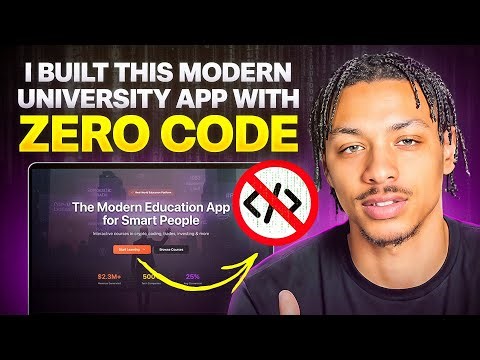 Build your own Modern University App with Ai Coding