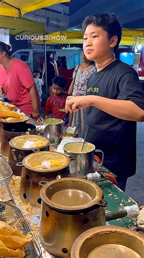 Cutest Little Chef Makes Golden Crispy Apam Balik 🥞 | KL Street Food Magic