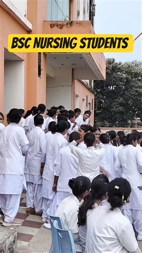 Bsc Nursing Students Life 😱😱 | bsc nursing course #youtubeshorts #trendingshorts #shorts