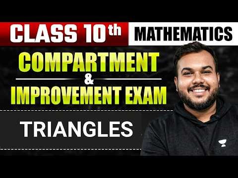 Triangles in One Shot | Second Board Exam 2026-27 | CBSE Class 10 Maths @Class11Unacademy​