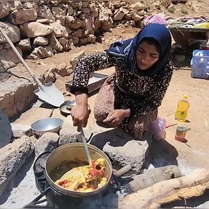 63K views · 1.3K reactions | Making a canopy and cementing the canopy floor - Cooking nomadic food. | Family Cooking | Facebook