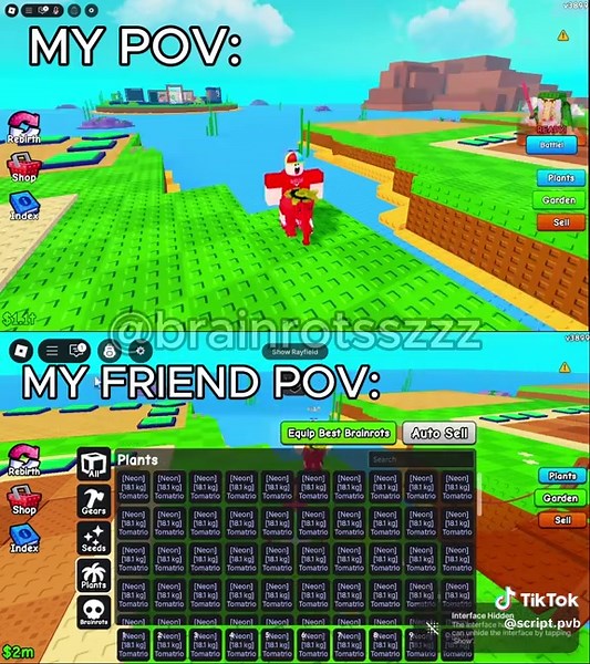 NEW SCRIPT #scriptplantsvsbrainrot #fyp #pvb #roblox #plantsvsbrainrot