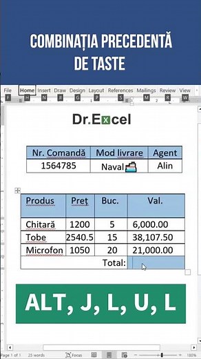 Cum să faci Calcule Matematice direct în Microsoft Word.