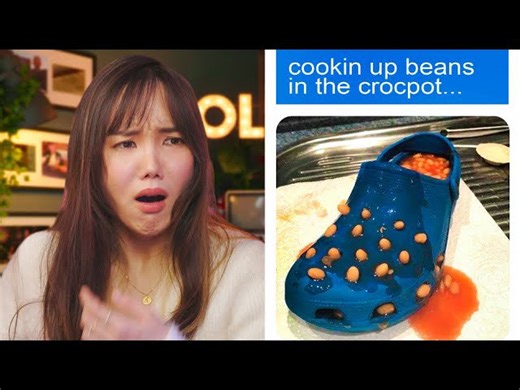 Jolly reacts to the internet’s strangest foods!🍩🫘 (featuring Gabby from MasterChef)
