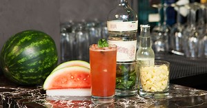 Watermelon Cocktail Recipe Summer Drinks Rum Ginger