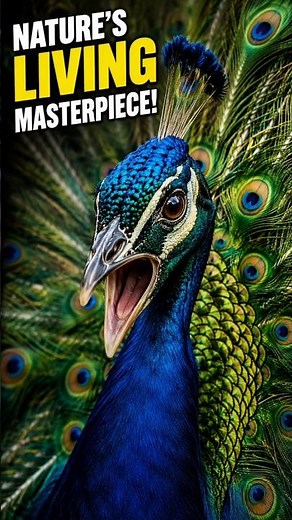 The Peacock Is NOT What You Think! 🦚 6 Ft Feather Secret