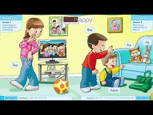 FIRST FRIENDS 1(2ND) - U1 - LESSON 1&2