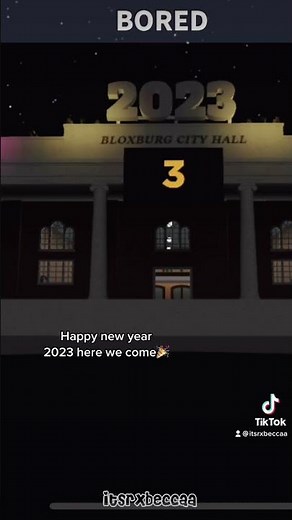 BLOXBURG HAPPY NEW YEAR🎉❤️
